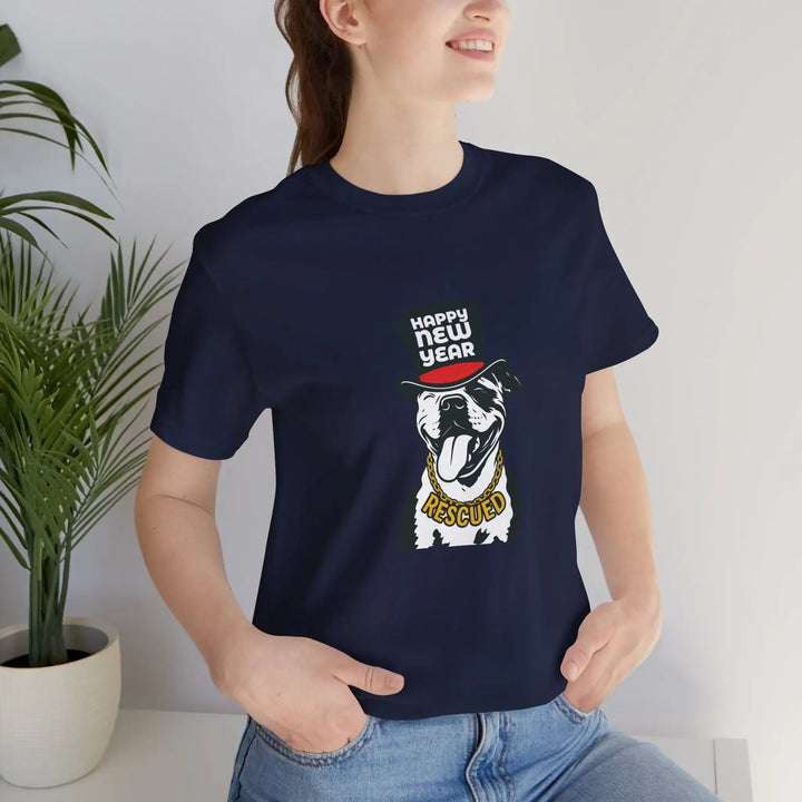 New Year PIT Unisex Short Sleeve T-shirt Printify
