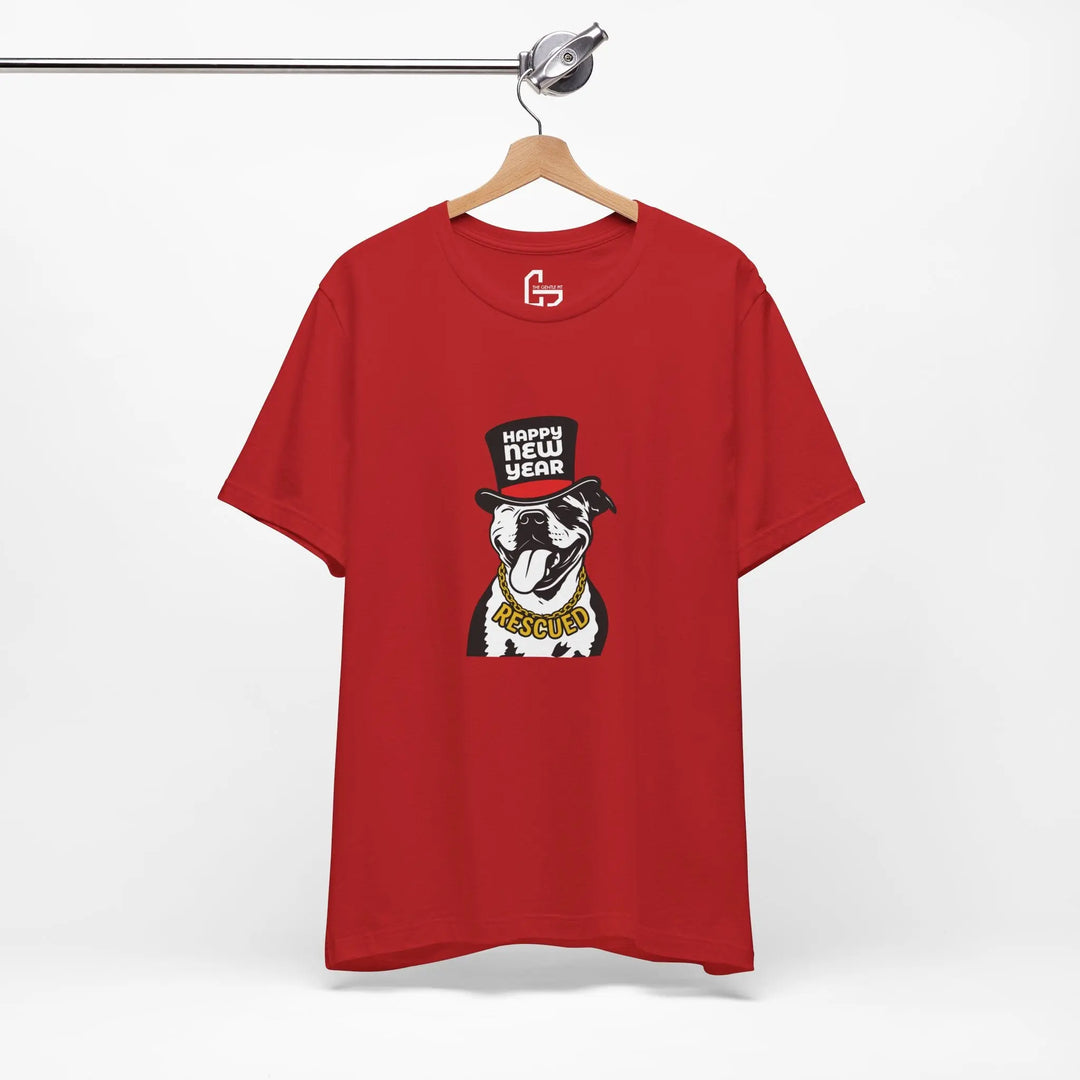 New Year PIT Unisex Short Sleeve T-shirt Printify