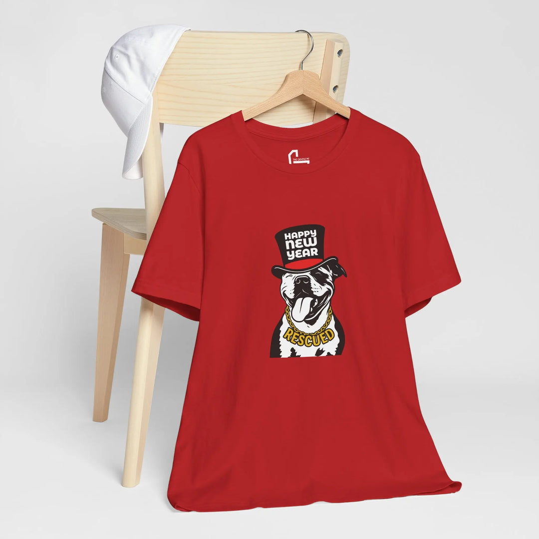 New Year PIT Unisex Short Sleeve T-shirt Printify