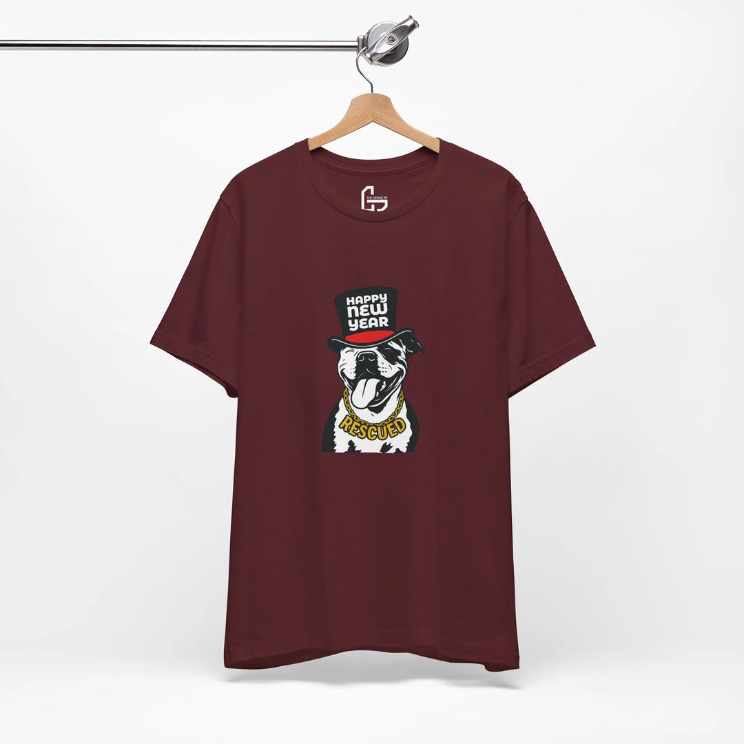 New Year PIT Unisex Short Sleeve T-shirt Printify