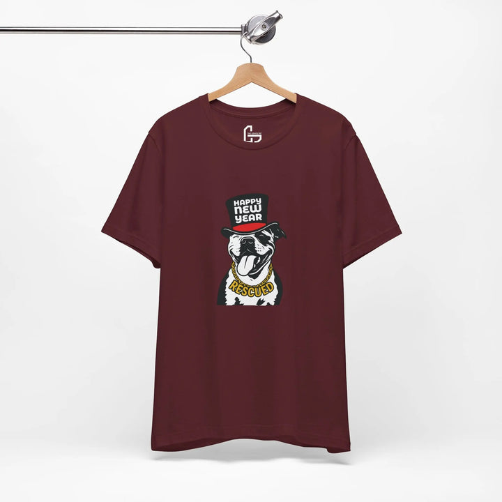 New Year PIT Unisex Short Sleeve T-shirt Printify