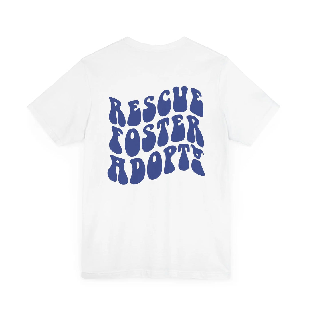 R.F.A. Bubble Font Unisex Tee Printify