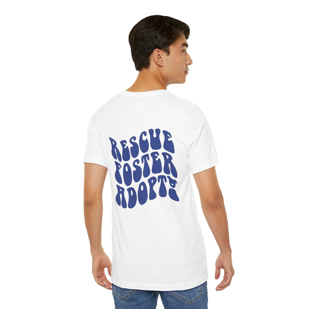 R.F.A. Bubble Font Unisex Tee Printify