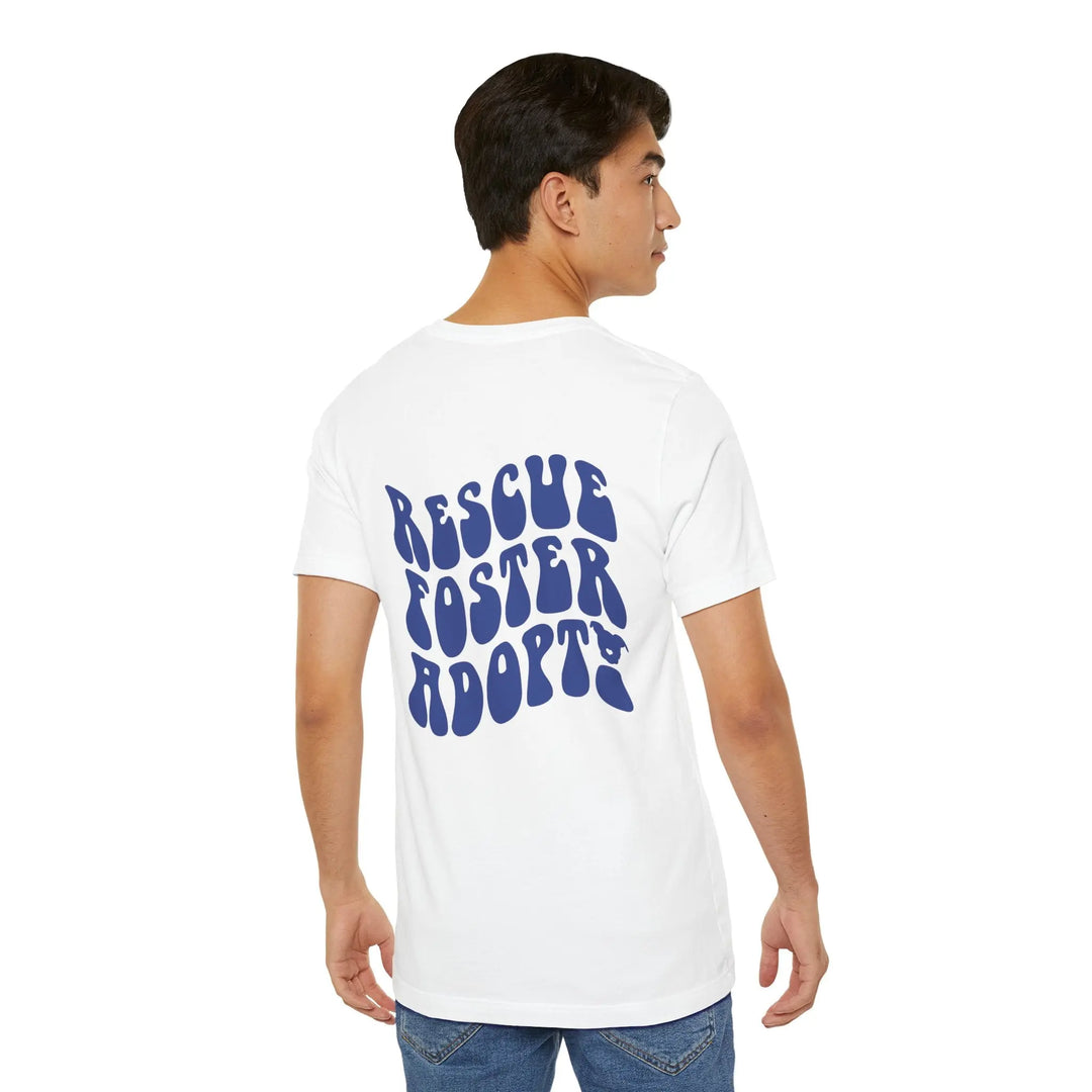 R.F.A. Bubble Font Unisex Tee Printify