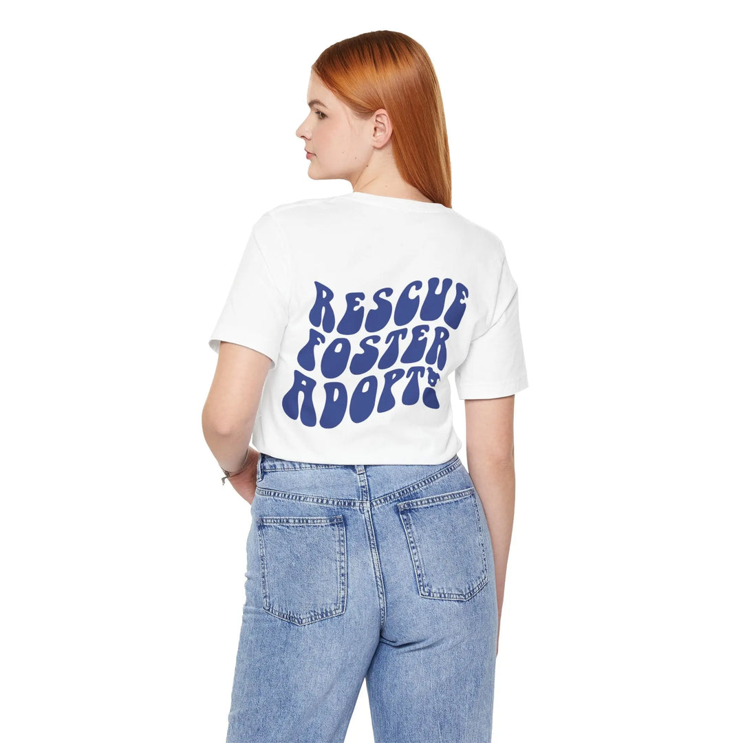 R.F.A. Bubble Font Unisex Tee Printify
