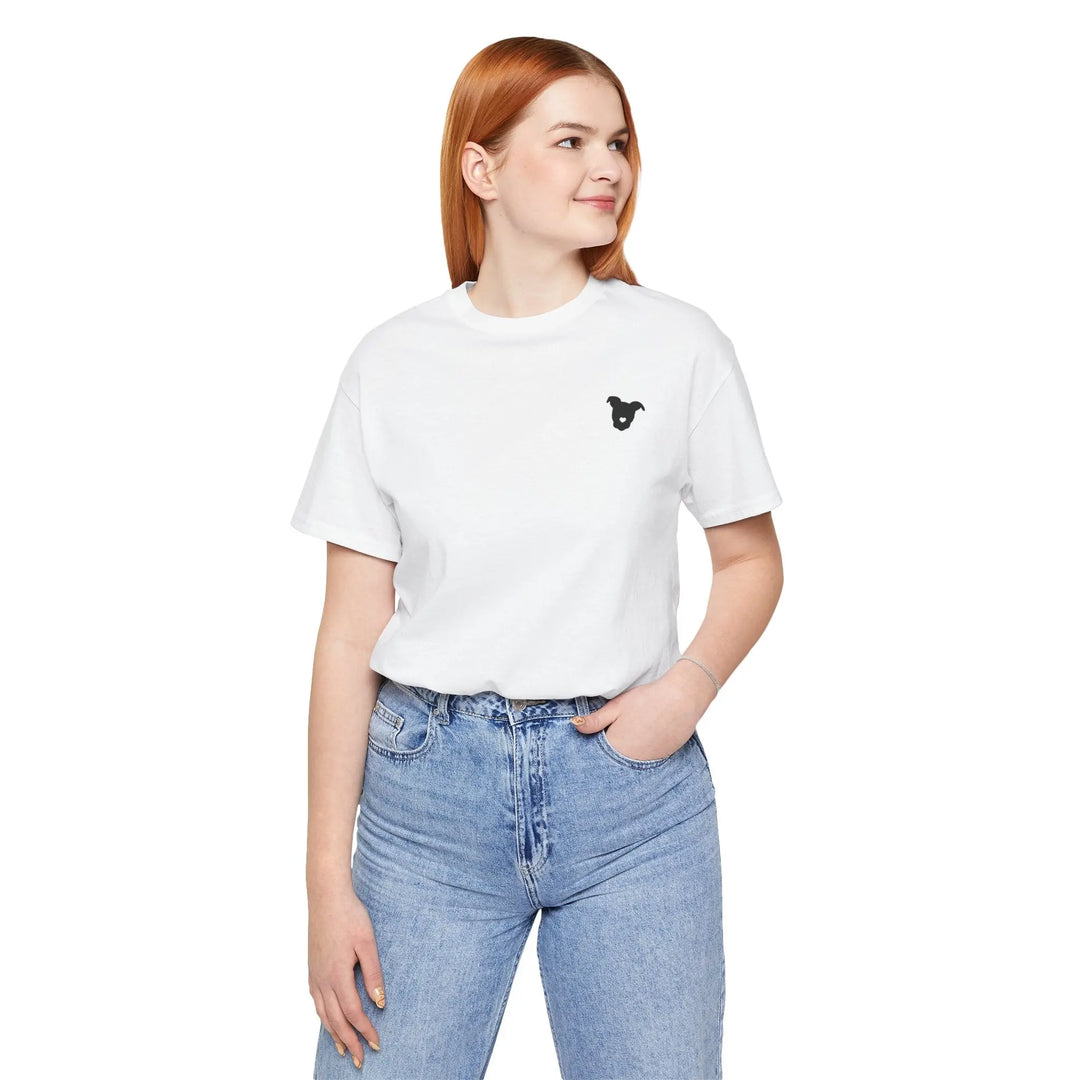 R.F.A. Bubble Font Unisex Tee Printify