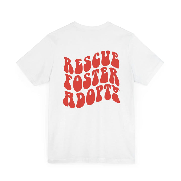 R.F.A. Bubble Font Unisex Tee Printify