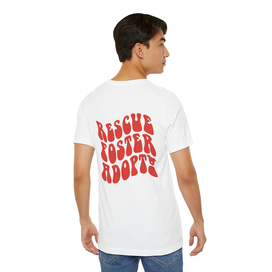 R.F.A. Bubble Font Unisex Tee Printify
