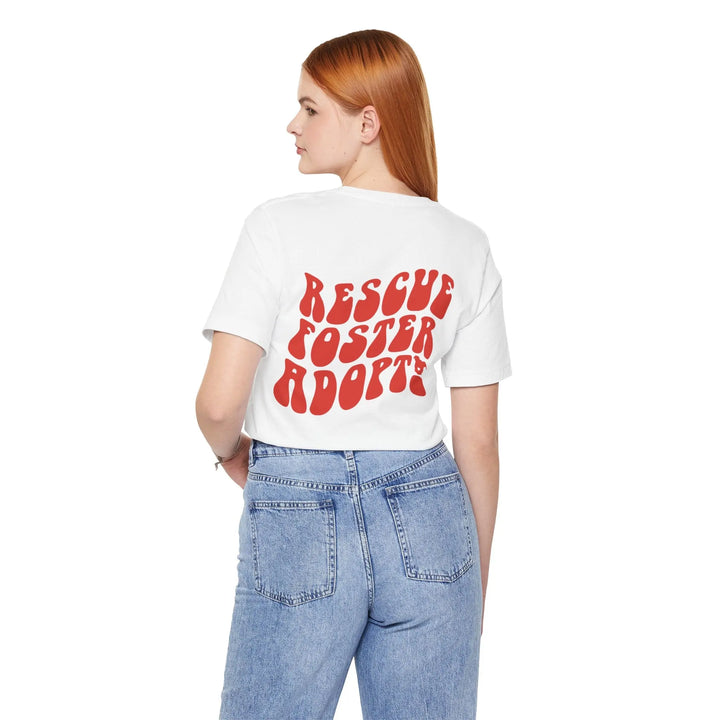 R.F.A. Bubble Font Unisex Tee Printify