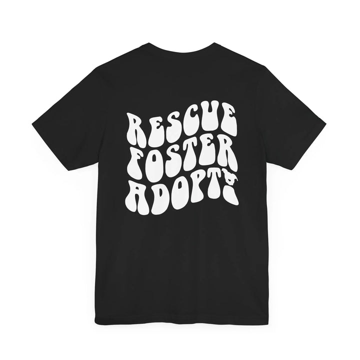 R.F.A. Bubble Font Unisex Tee Printify