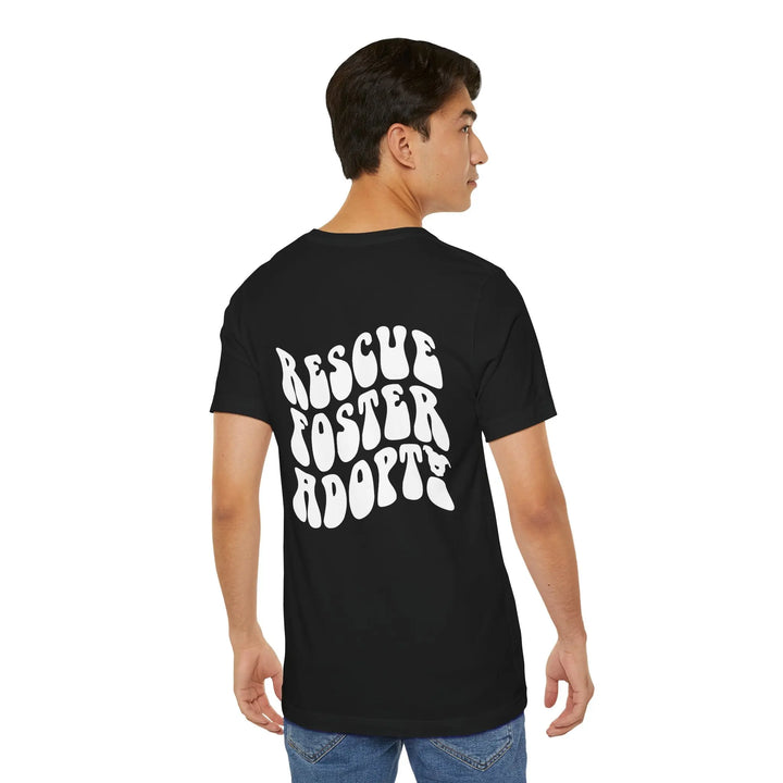 R.F.A. Bubble Font Unisex Tee Printify
