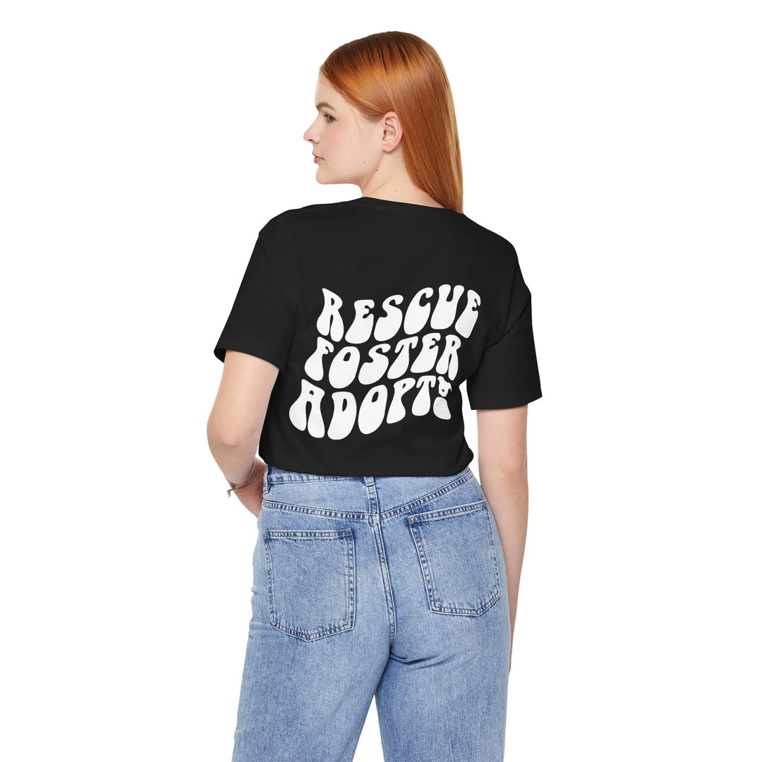 R.F.A. Bubble Font Unisex Tee Printify