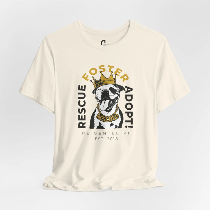 RFA Crowned Pit Design Unisex T-Shirt Printify