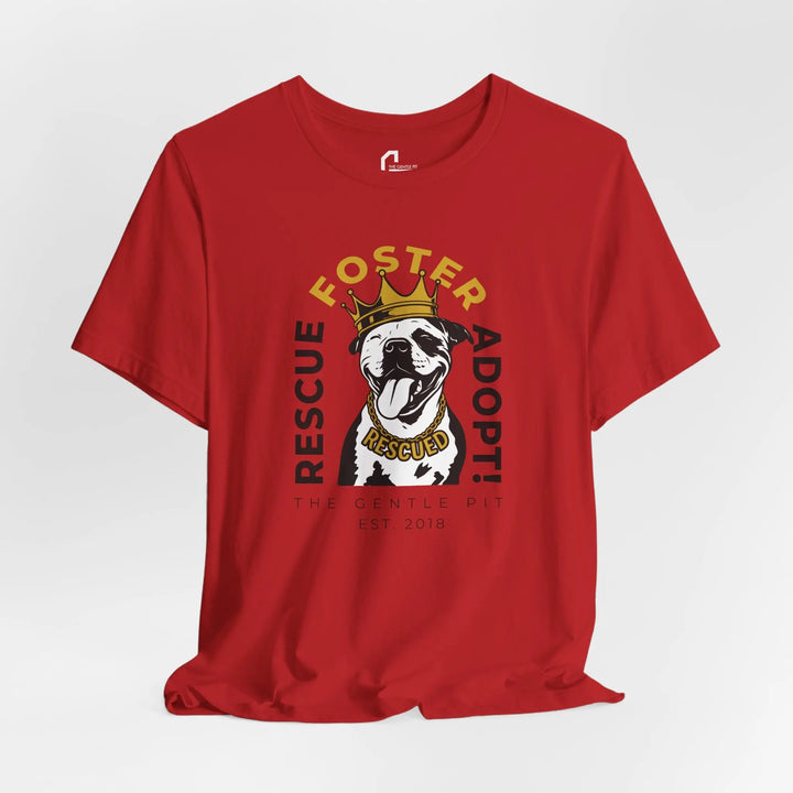 RFA Crowned Pit Design Unisex T-Shirt Printify