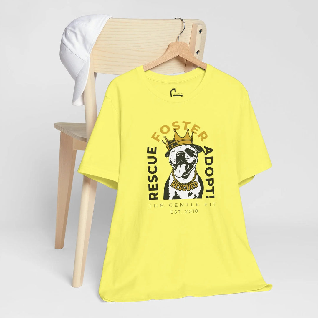 RFA Crowned Pit Design Unisex T-Shirt Printify