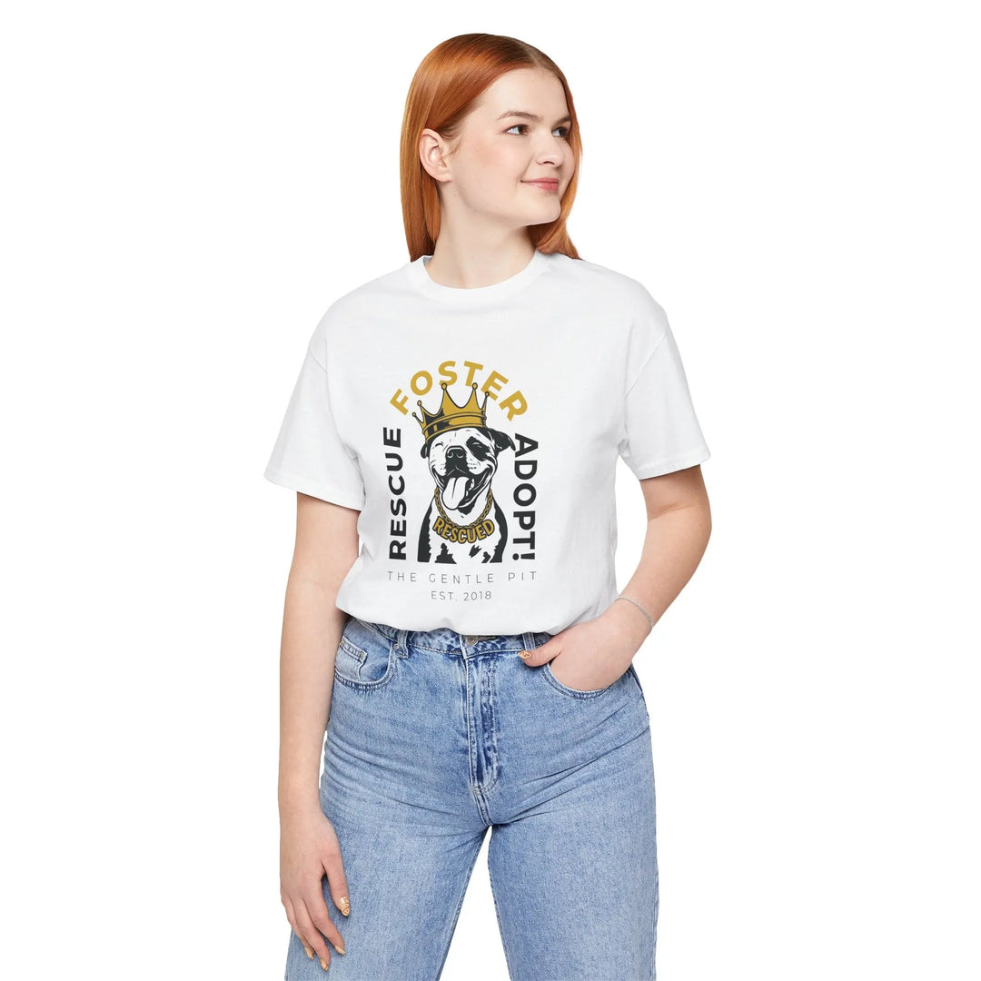 RFA Crowned Pit Design Unisex T-Shirt Printify