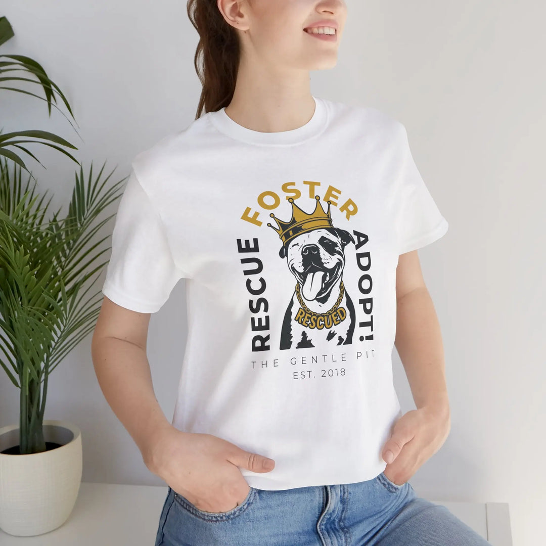 RFA Crowned Pit Design Unisex T-Shirt Printify