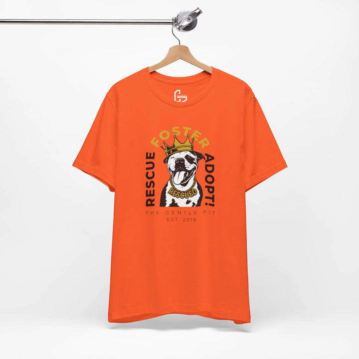 RFA Crowned Pit Design Unisex T-Shirt Printify