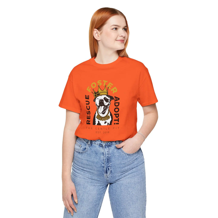 RFA Crowned Pit Design Unisex T-Shirt Printify