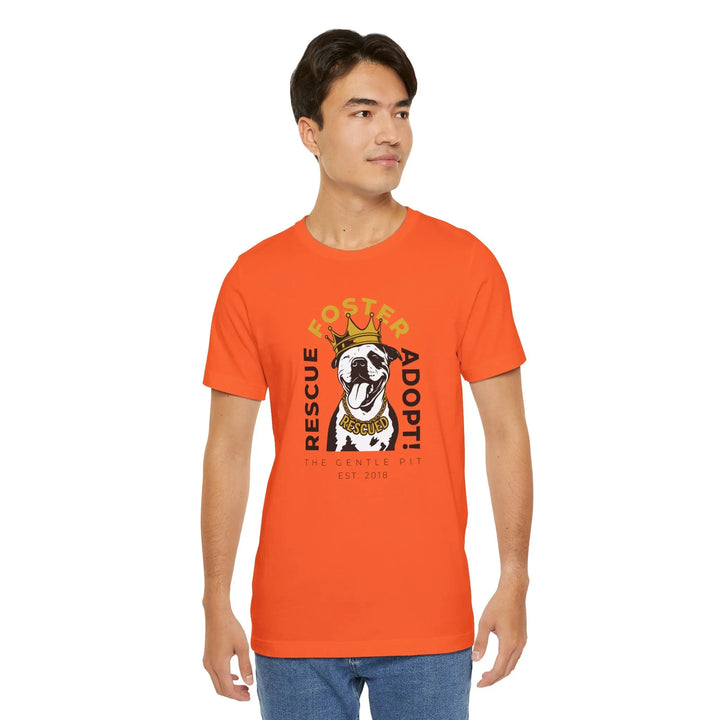 RFA Crowned Pit Design Unisex T-Shirt Printify
