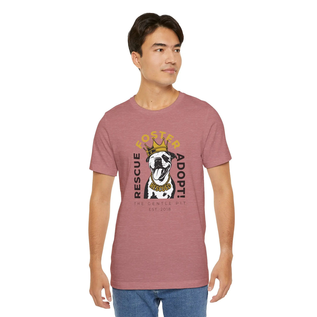 RFA Crowned Pit Design Unisex T-Shirt Printify
