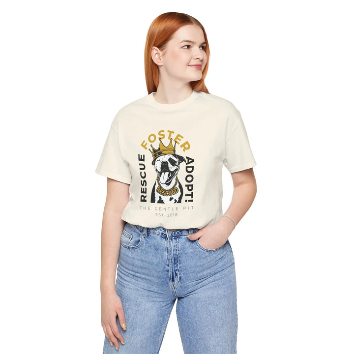 RFA Crowned Pit Design Unisex T-Shirt Printify