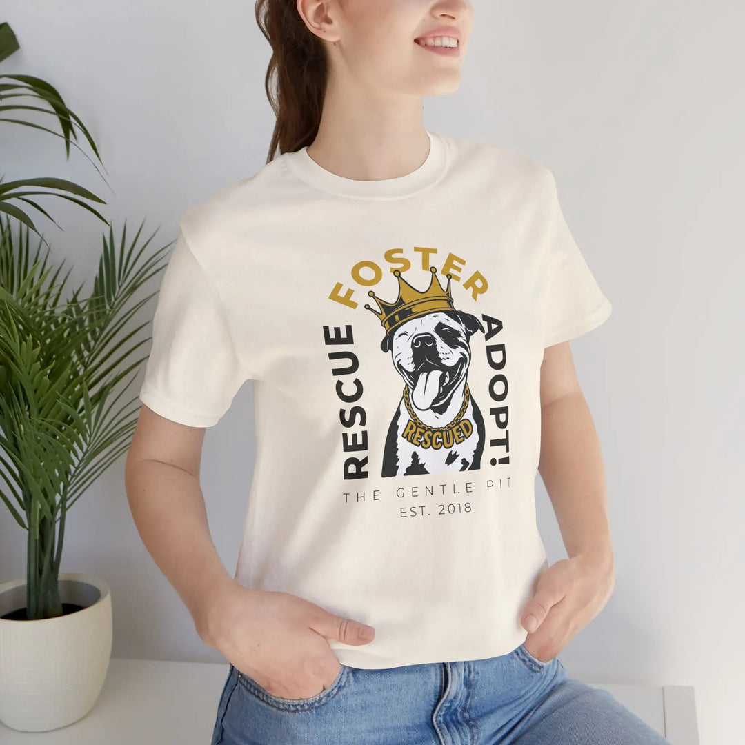 RFA Crowned Pit Design Unisex T-Shirt Printify