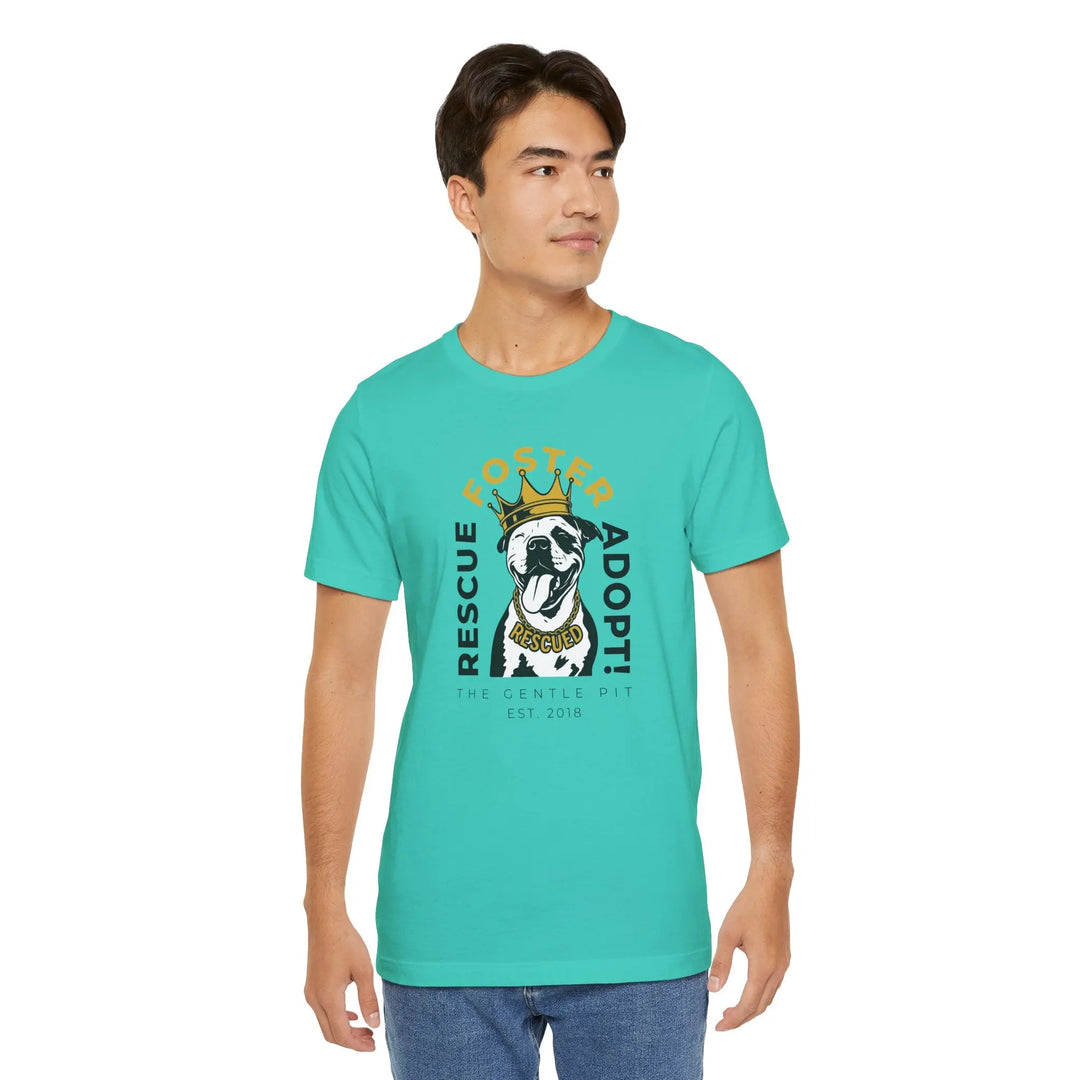 RFA Crowned Pit Design Unisex T-Shirt Printify