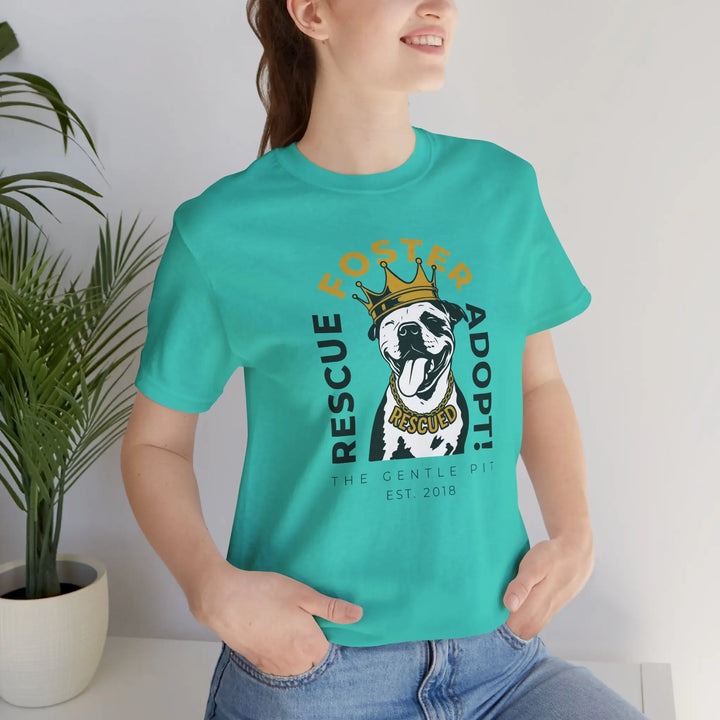 RFA Crowned Pit Design Unisex T-Shirt Printify