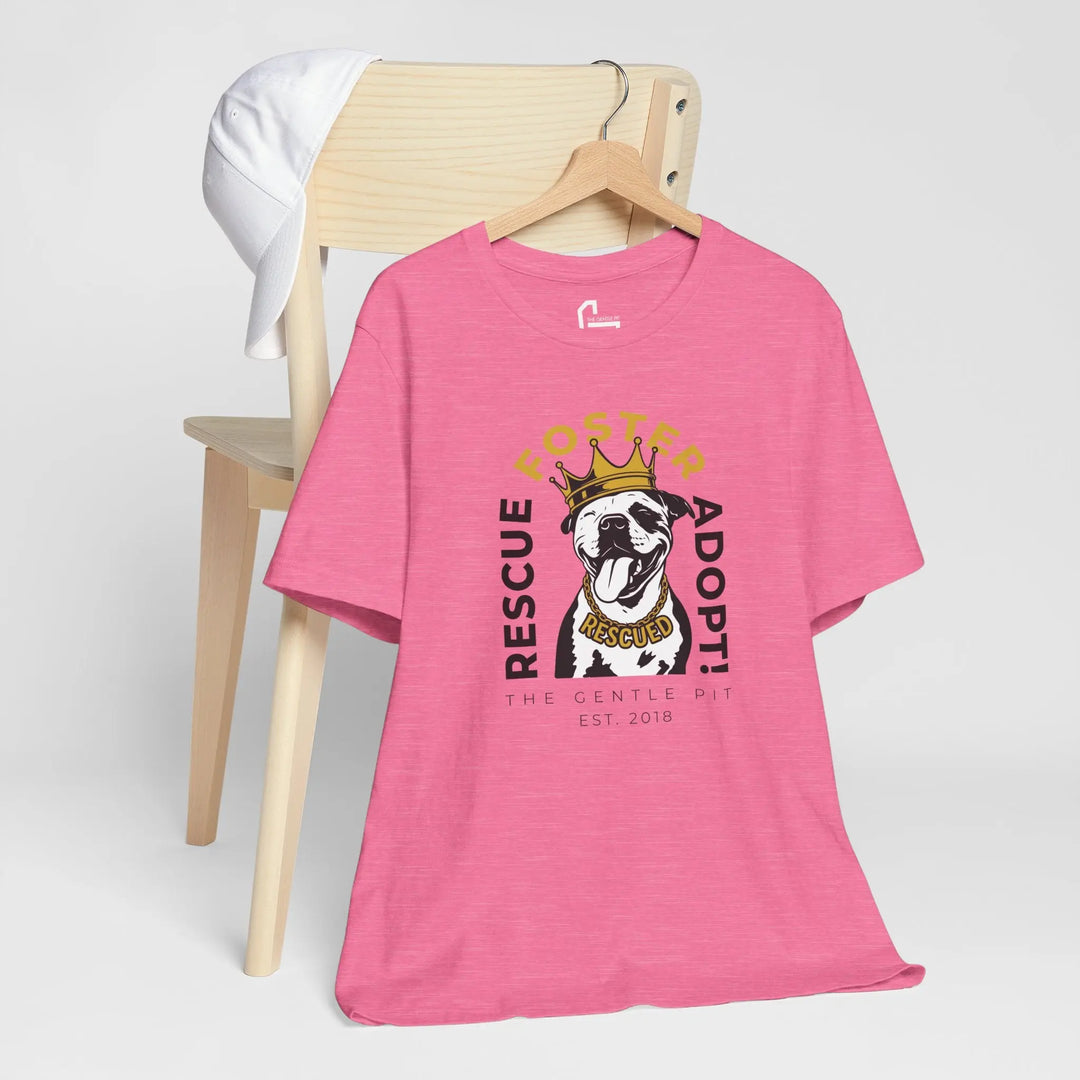 RFA Crowned Pit Design Unisex T-Shirt Printify
