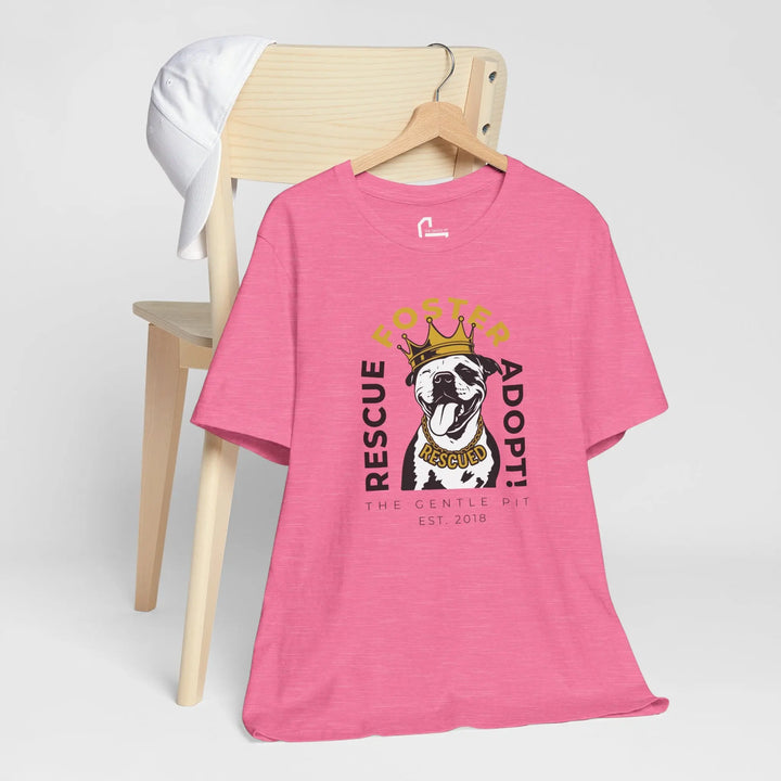 RFA Crowned Pit Design Unisex T-Shirt Printify