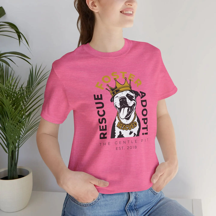 RFA Crowned Pit Design Unisex T-Shirt Printify