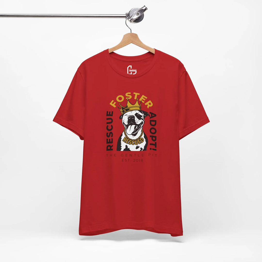 RFA Crowned Pit Design Unisex T-Shirt Printify