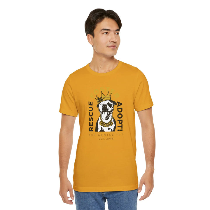 RFA Crowned Pit Design Unisex T-Shirt Printify