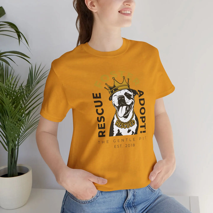 RFA Crowned Pit Design Unisex T-Shirt Printify