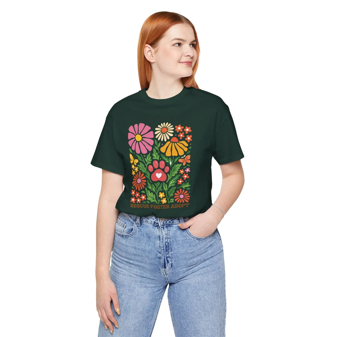 RFA Floral Collection V1 Short Sleeve Tee