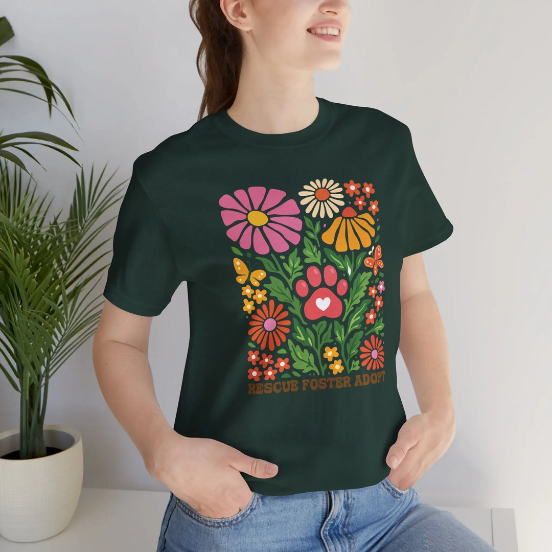 RFA Floral Collection V1 Short Sleeve Tee
