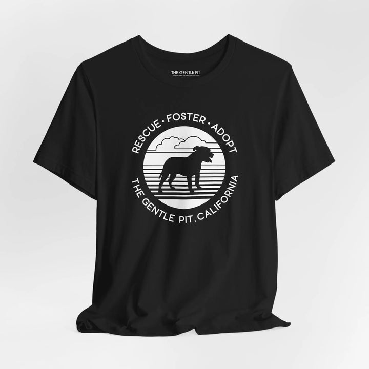 Rescue Foster Adopt Sunset Unisex T-Shirt Printify