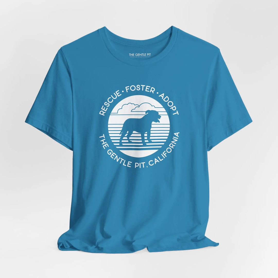 Rescue Foster Adopt Sunset Unisex T-Shirt Printify