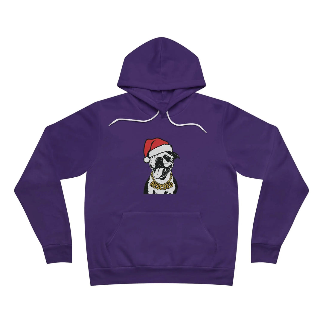 Rescue Pit Christmas Sponge Fleece Pullover Hoodie Printify
