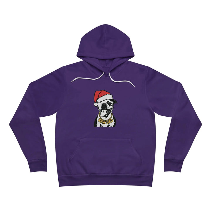 Rescue Pit Christmas Sponge Fleece Pullover Hoodie Printify