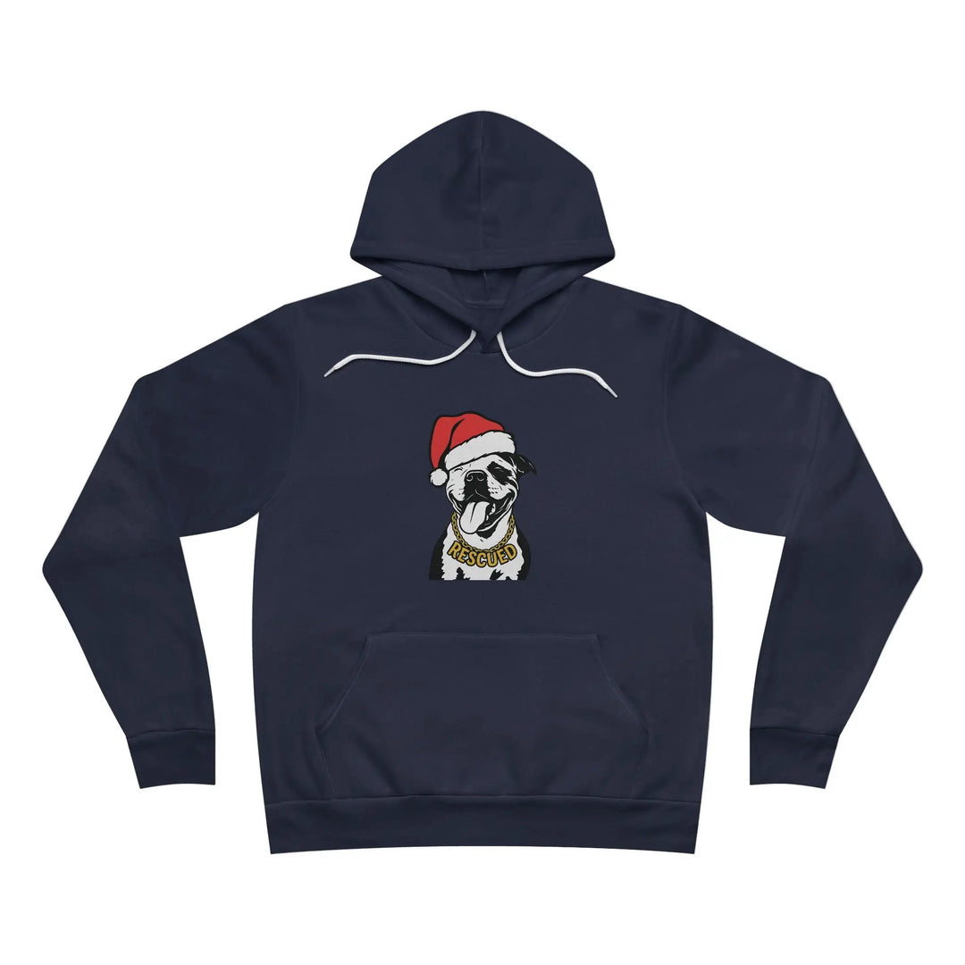 Rescue Pit Christmas Sponge Fleece Pullover Hoodie Printify