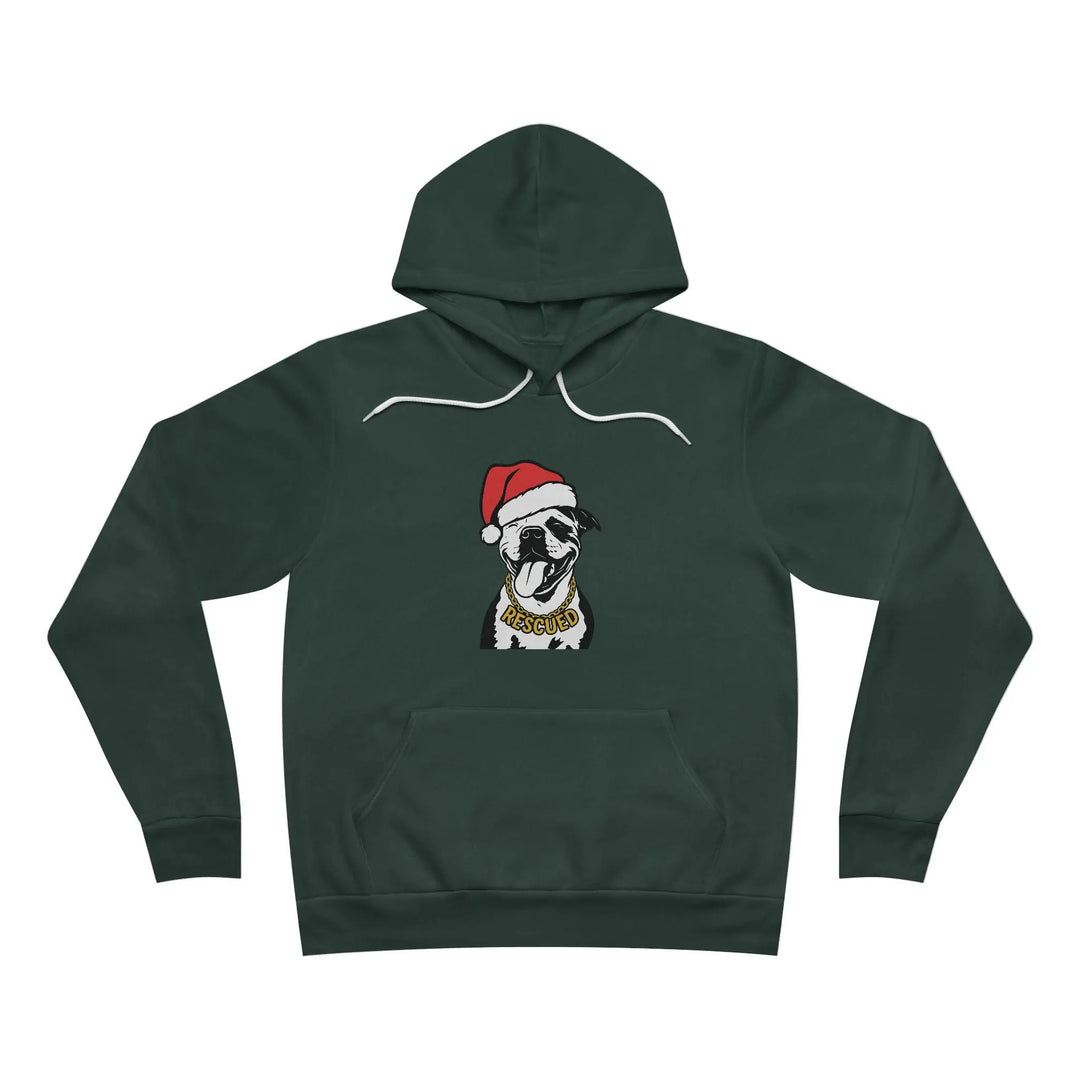 Rescue Pit Christmas Sponge Fleece Pullover Hoodie Printify