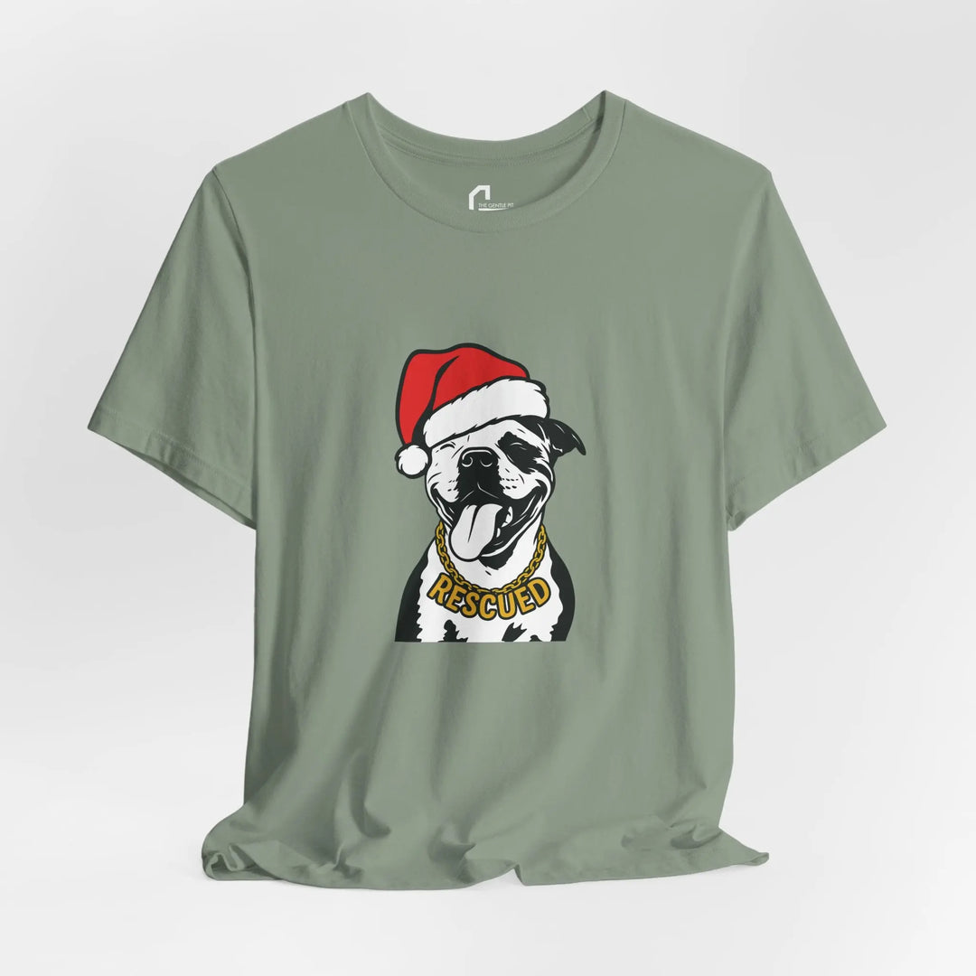 Rescue Pit Christmas Unisex Short Sleeve T-shirt Printify