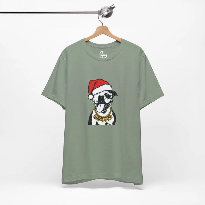 Rescue Pit Christmas Unisex Short Sleeve T-shirt Printify
