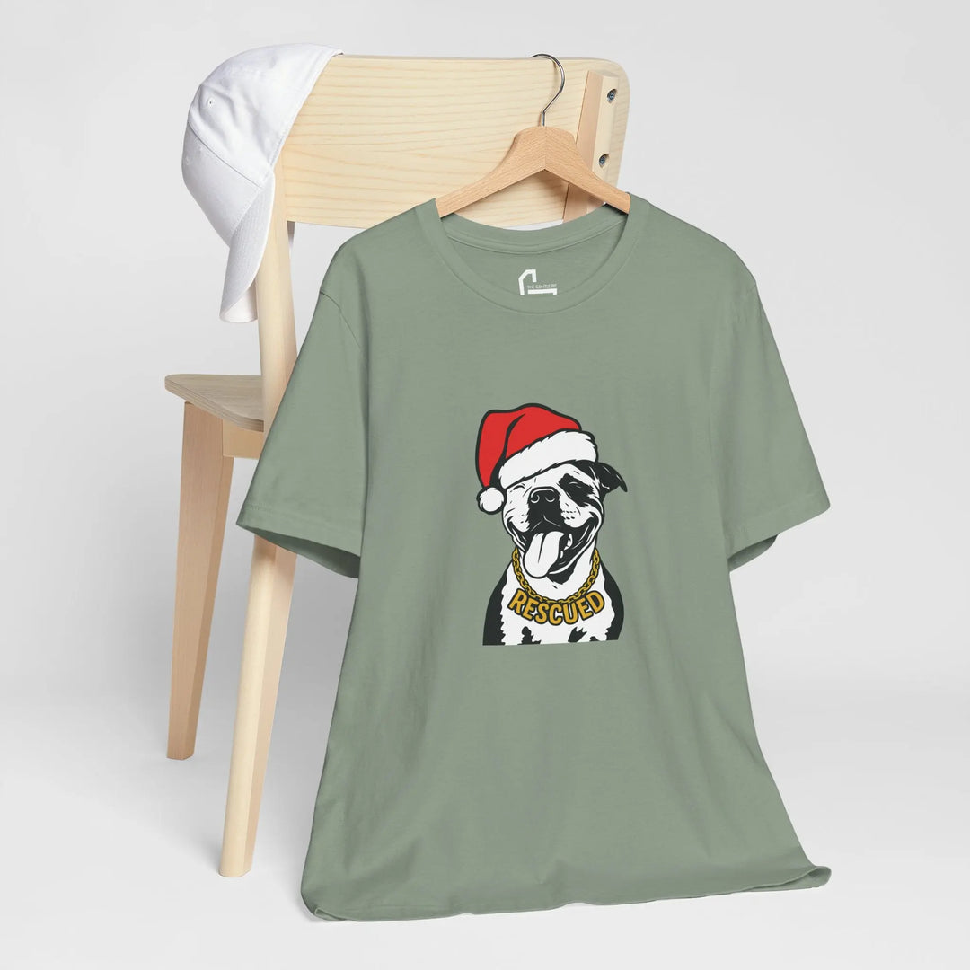 Rescue Pit Christmas Unisex Short Sleeve T-shirt Printify