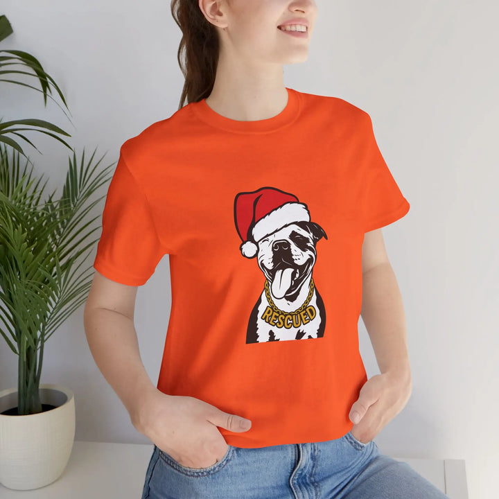 Rescue Pit Christmas Unisex Short Sleeve T-shirt Printify