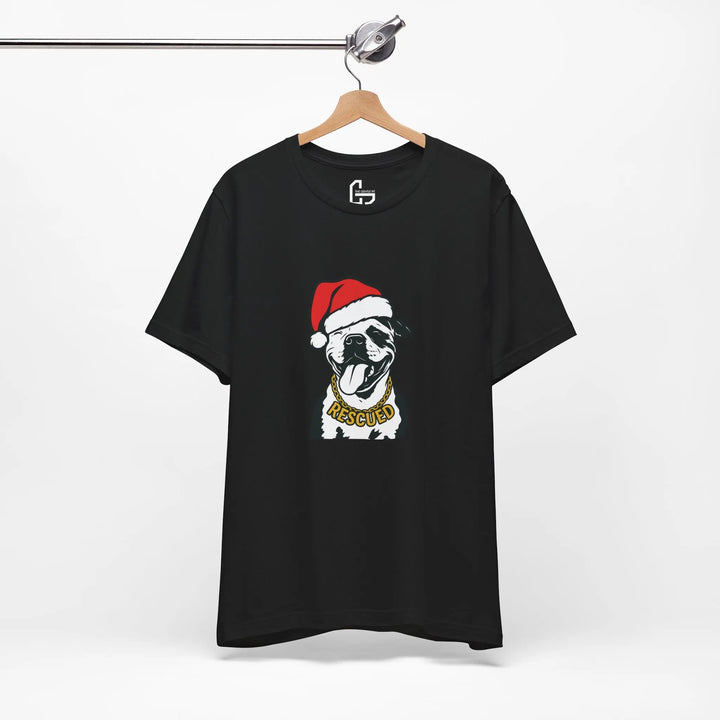 Rescue Pit Christmas Unisex Short Sleeve T-shirt Printify