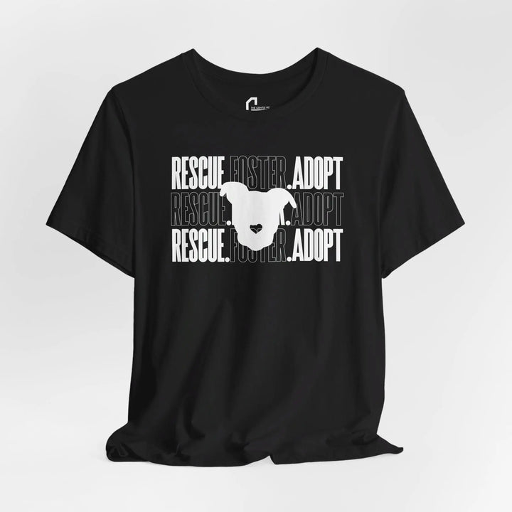 Rescue.Foster.Adopt V1 - Unisex Jersey Short Sleeve Tee Printify