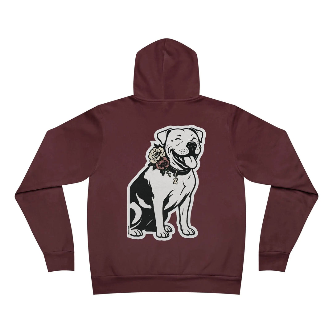 Sticker Design Pit Sponge Fleece Pullover Hoodie Printify